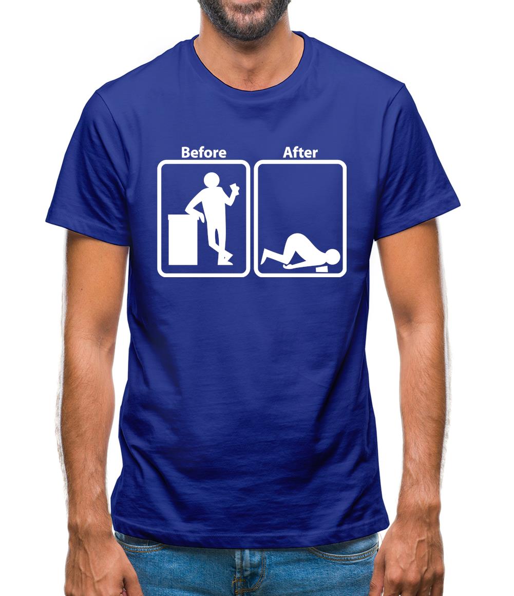 Before After Mens T-Shirt Before After Mens T-Shirt