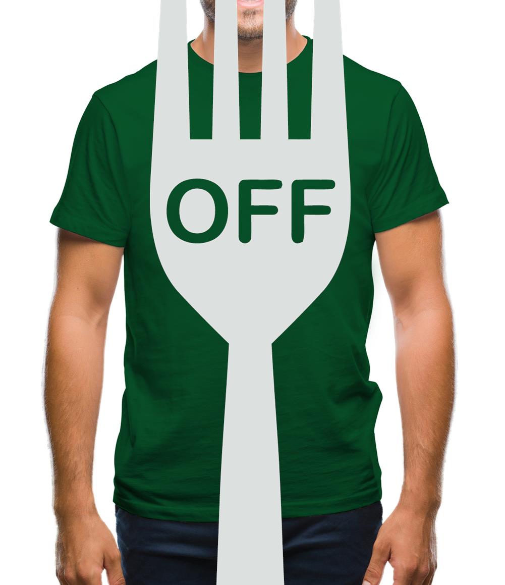 Fork Off Mens T-Shirt Fork Off Mens T-Shirt