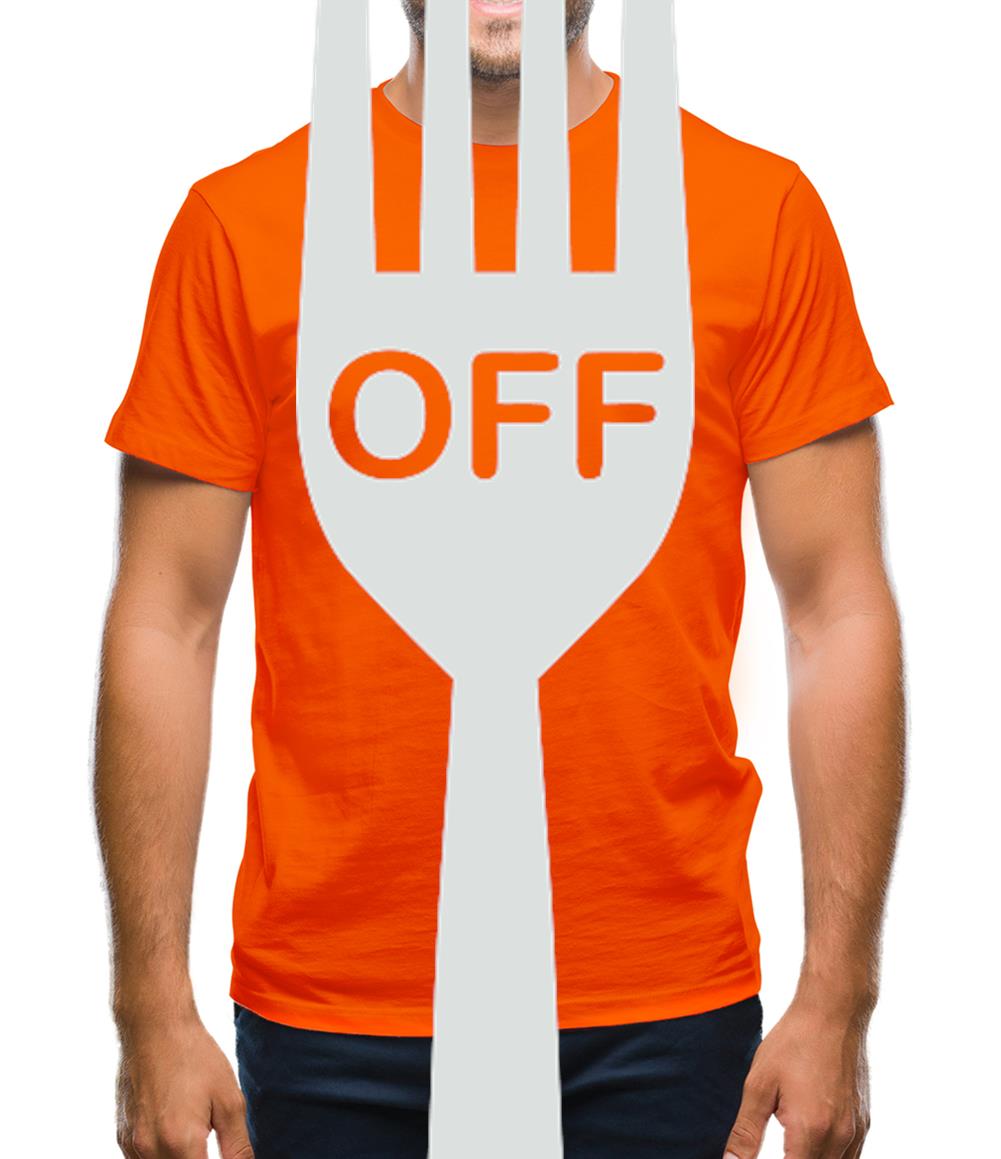 Fork Off Mens T-Shirt Fork Off Mens T-Shirt