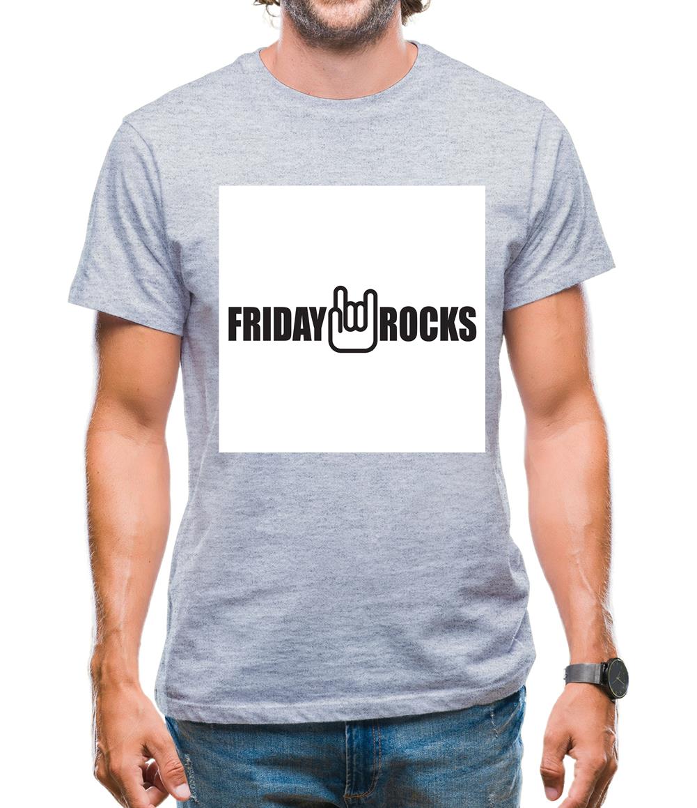 Friday Rocks Mens T-Shirt Friday Rocks Mens T-Shirt