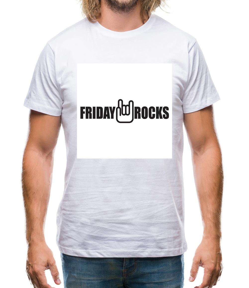 Friday Rocks Mens T-Shirt Friday Rocks Mens T-Shirt