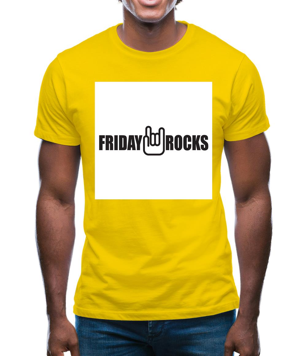 Friday Rocks Mens T-Shirt Friday Rocks Mens T-Shirt