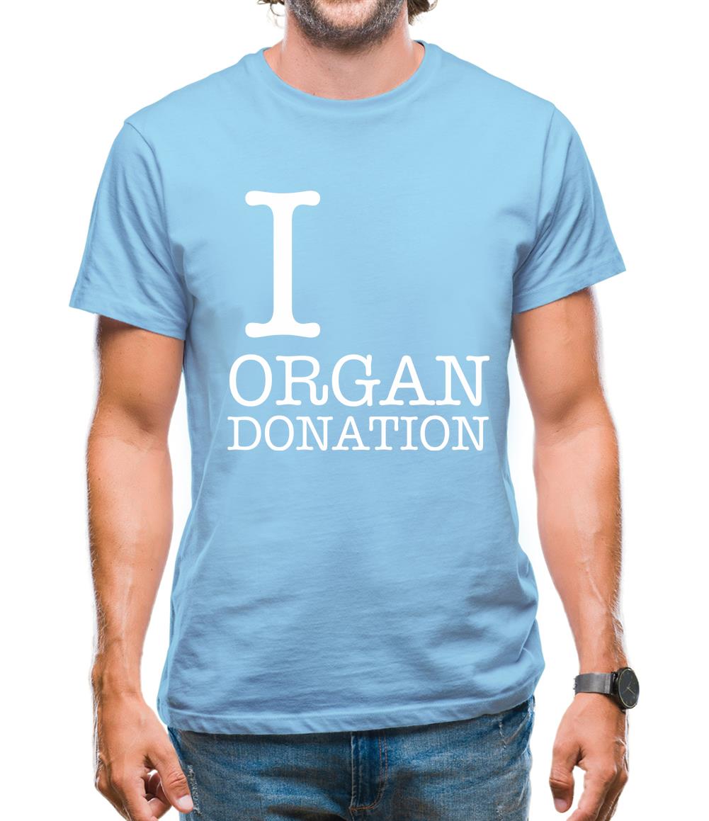 I Heart Organ Donation Mens T-Shirt I Heart Organ Donation Mens T-Shirt