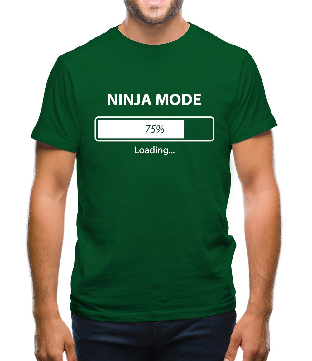 Ninja Mode Loading Mens T-Shirt Ninja Mode Loading Mens T-Shirt