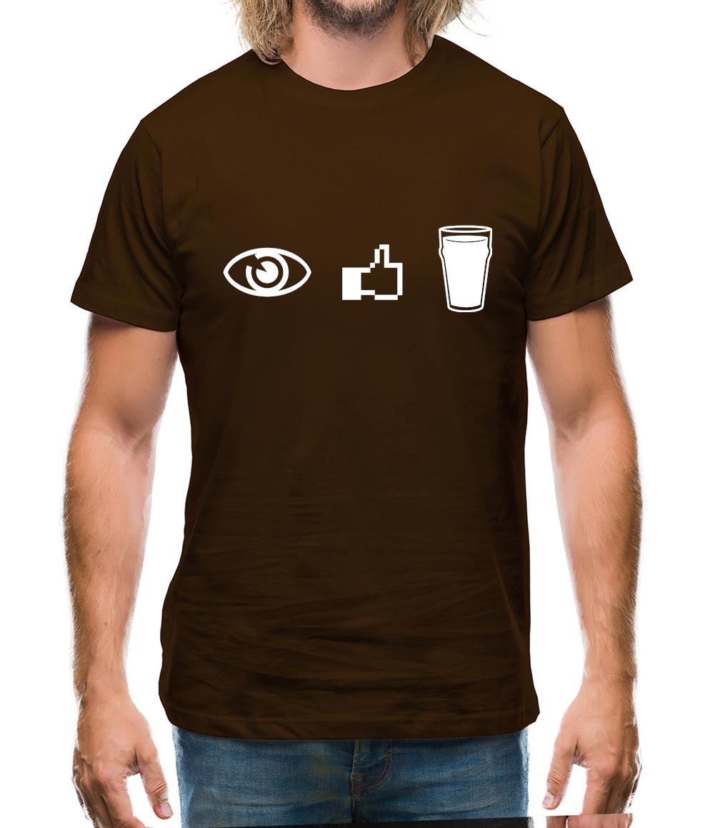 I Like Beer Mens T-Shirt I Like Beer Mens T-Shirt