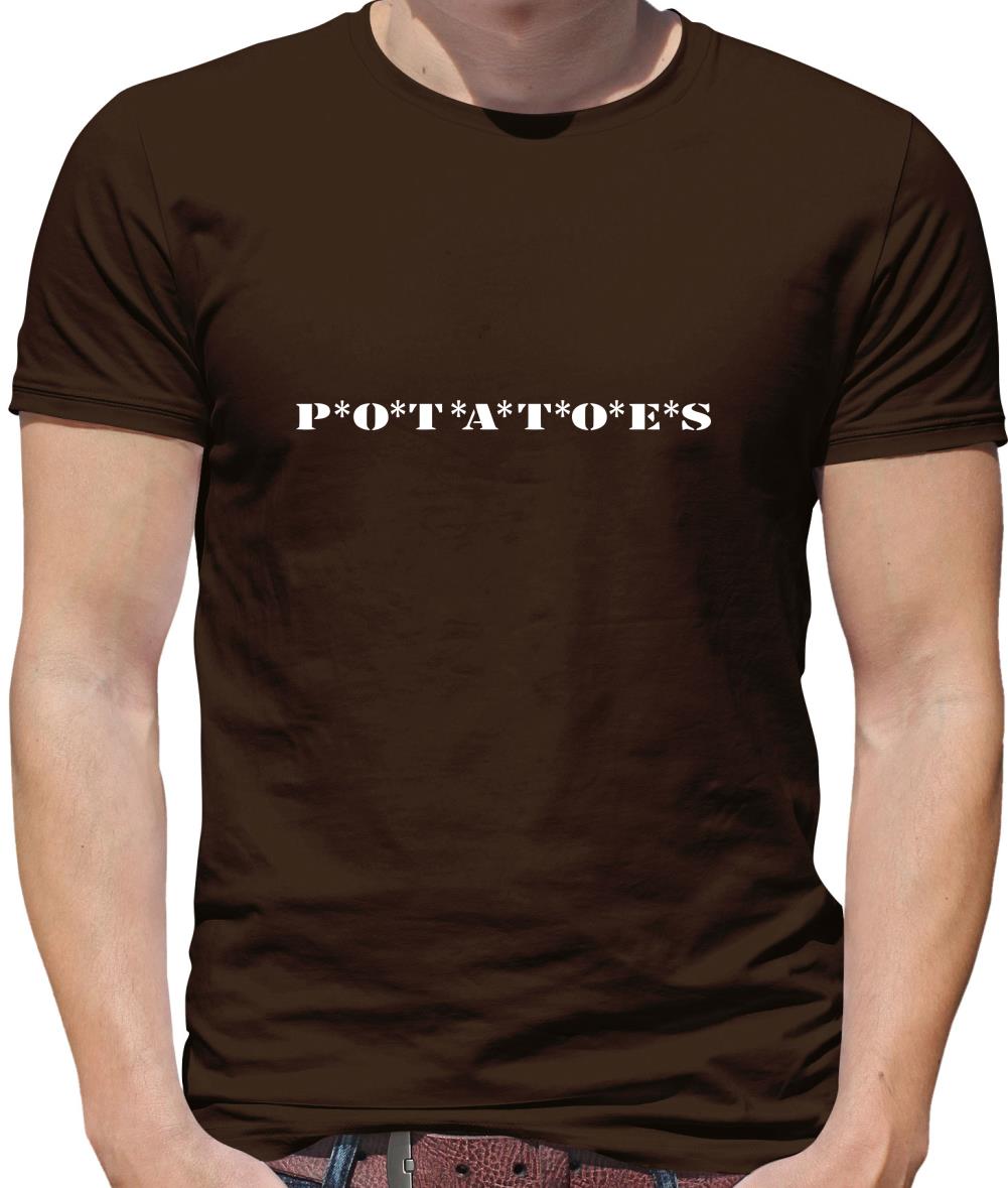 P*O*T*A*T*O*E*S Mens T-Shirt P*O*T*A*T*O*E*S Mens T-Shirt