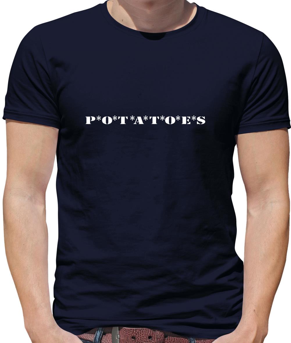 P*O*T*A*T*O*E*S Mens T-Shirt P*O*T*A*T*O*E*S Mens T-Shirt