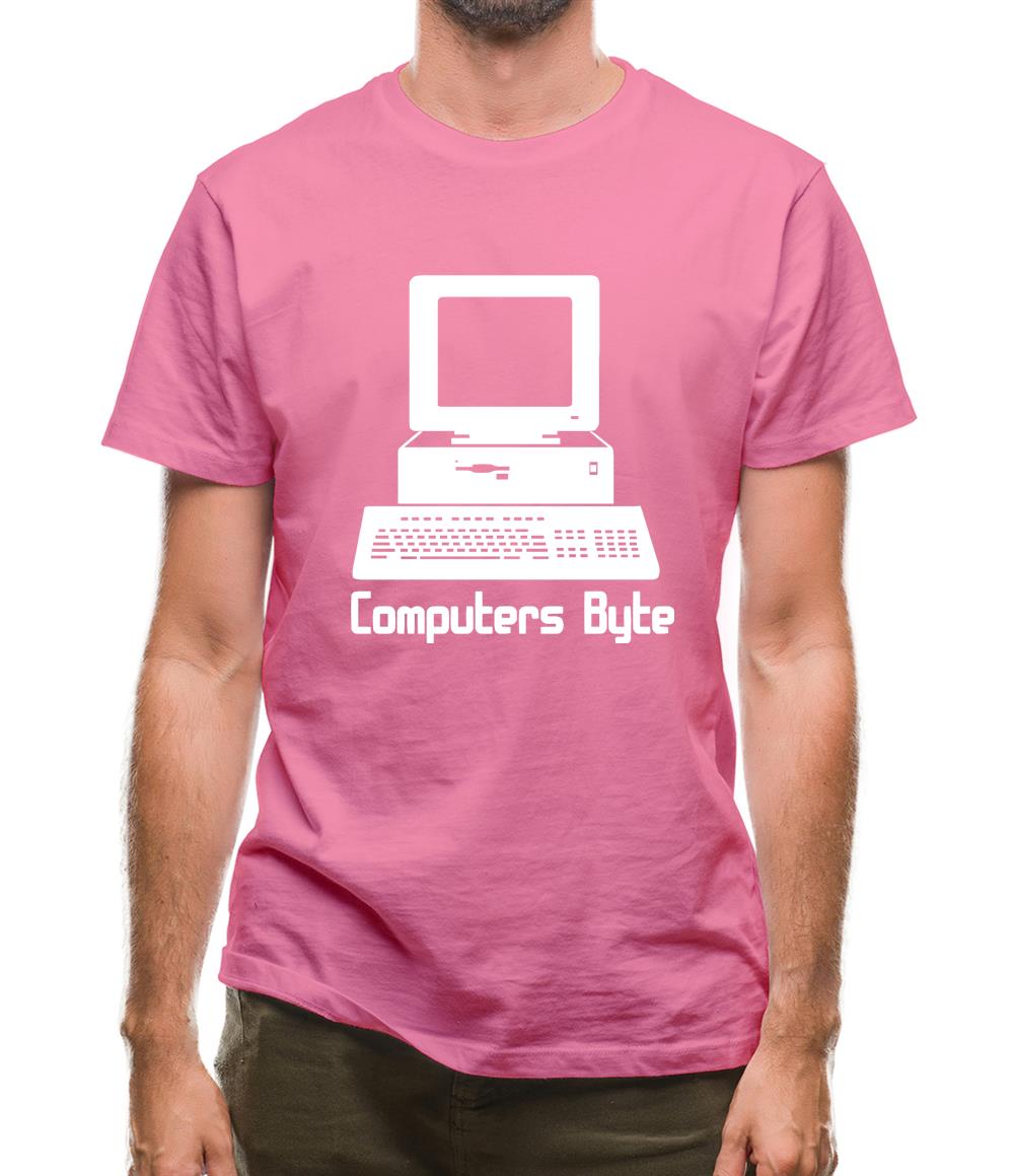 Computers Byte Mens T-Shirt Computers Byte Mens T-Shirt