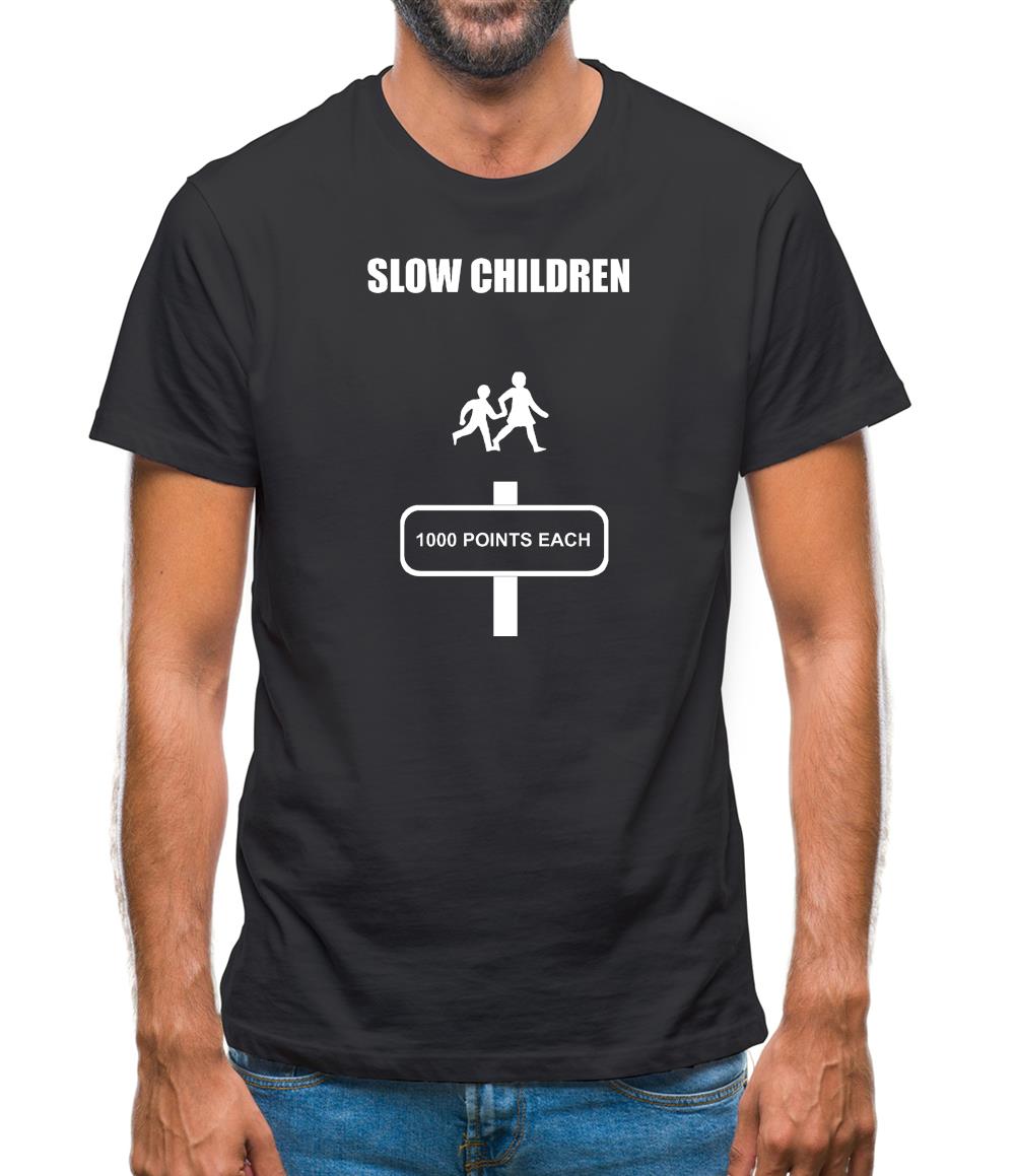 Slow Children 1000 points each Mens T-Shirt Slow Children 1000 points each Mens T-Shirt