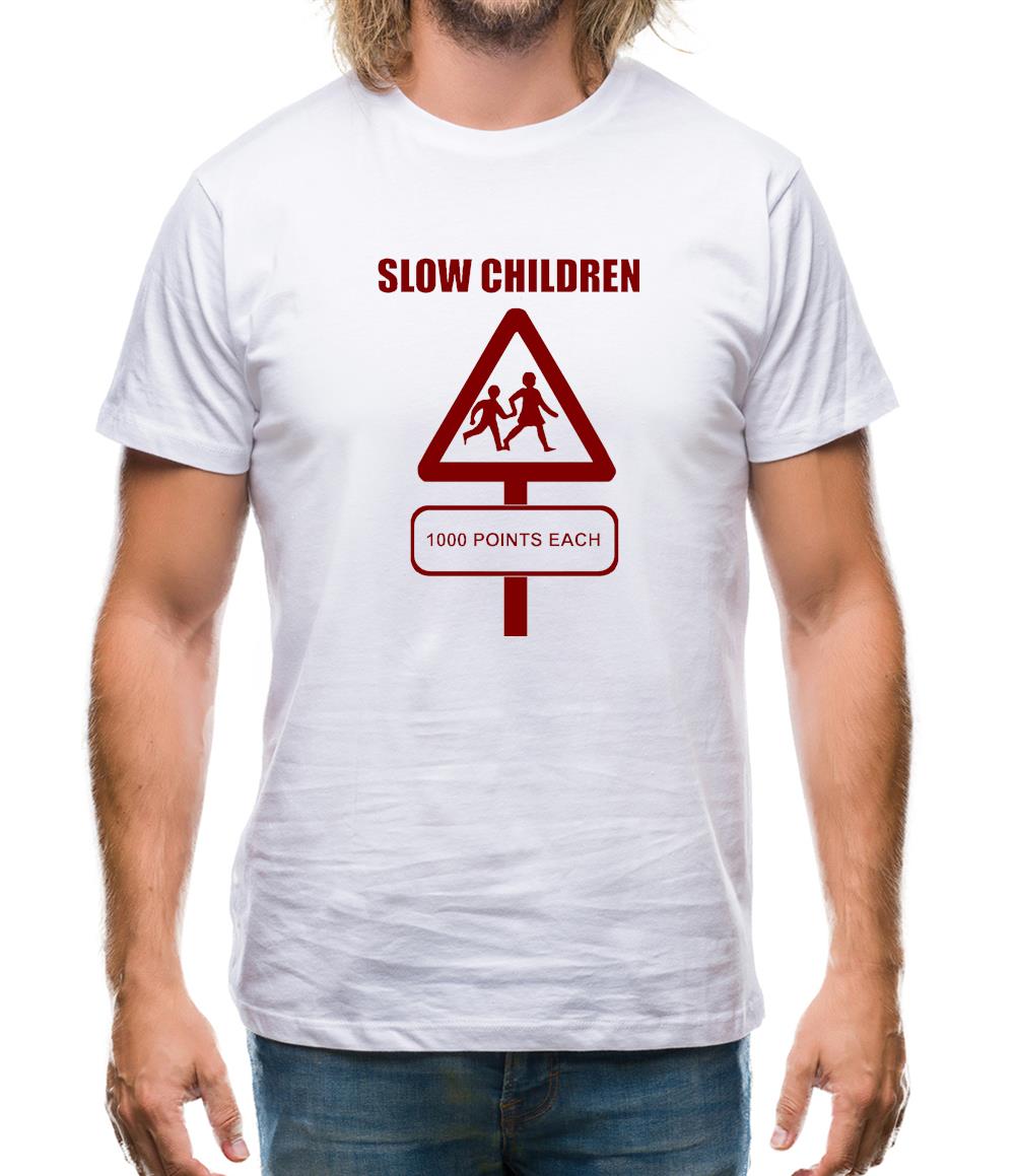 Slow Children 1000 points each Mens T-Shirt Slow Children 1000 points each Mens T-Shirt