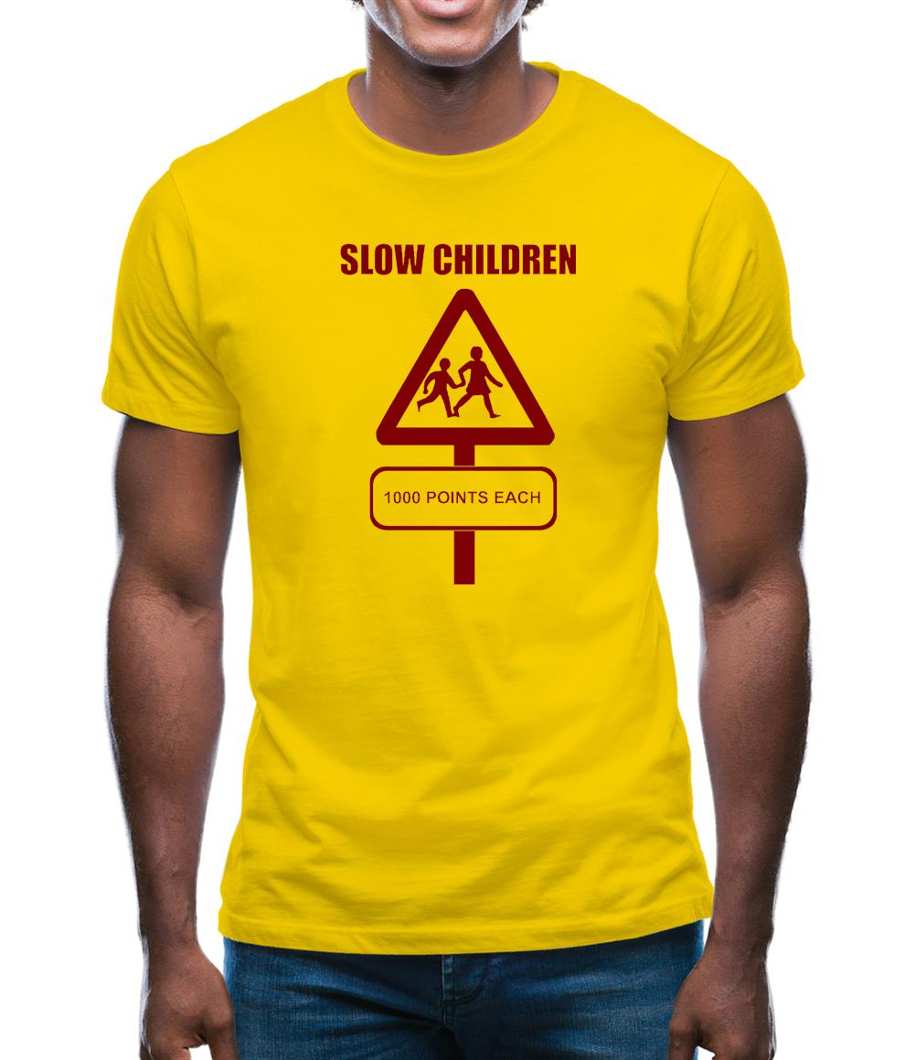 Slow Children 1000 points each Mens T-Shirt Slow Children 1000 points each Mens T-Shirt