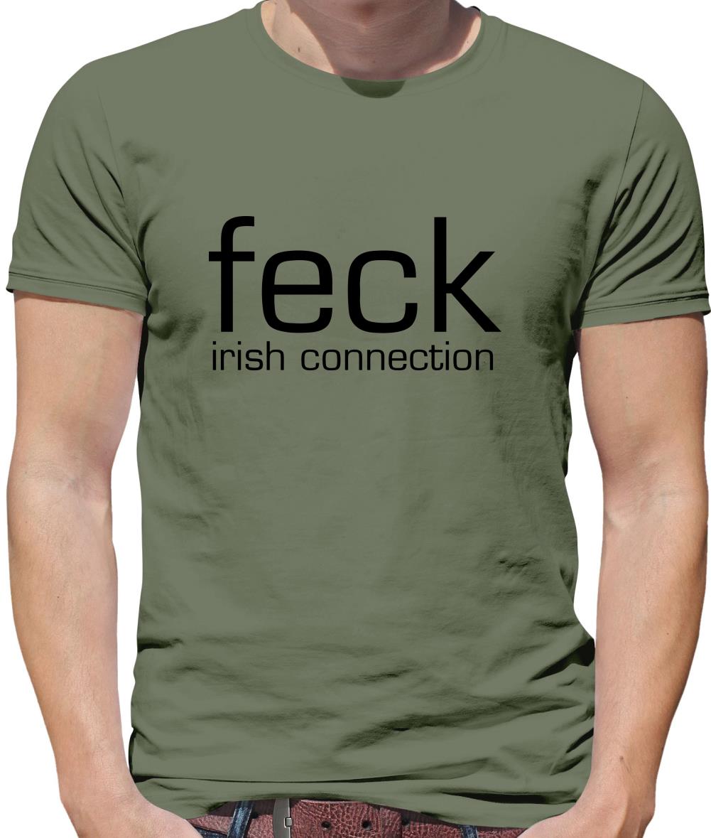 Feck - Irish Connection Mens T-Shirt Feck - Irish Connection Mens T-Shirt