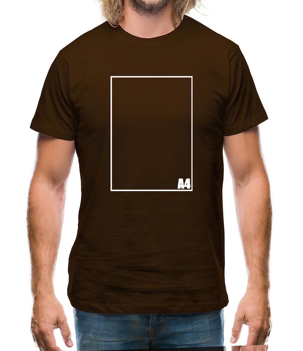 A4 Paper Mens T-Shirt A4 Paper Mens T-Shirt