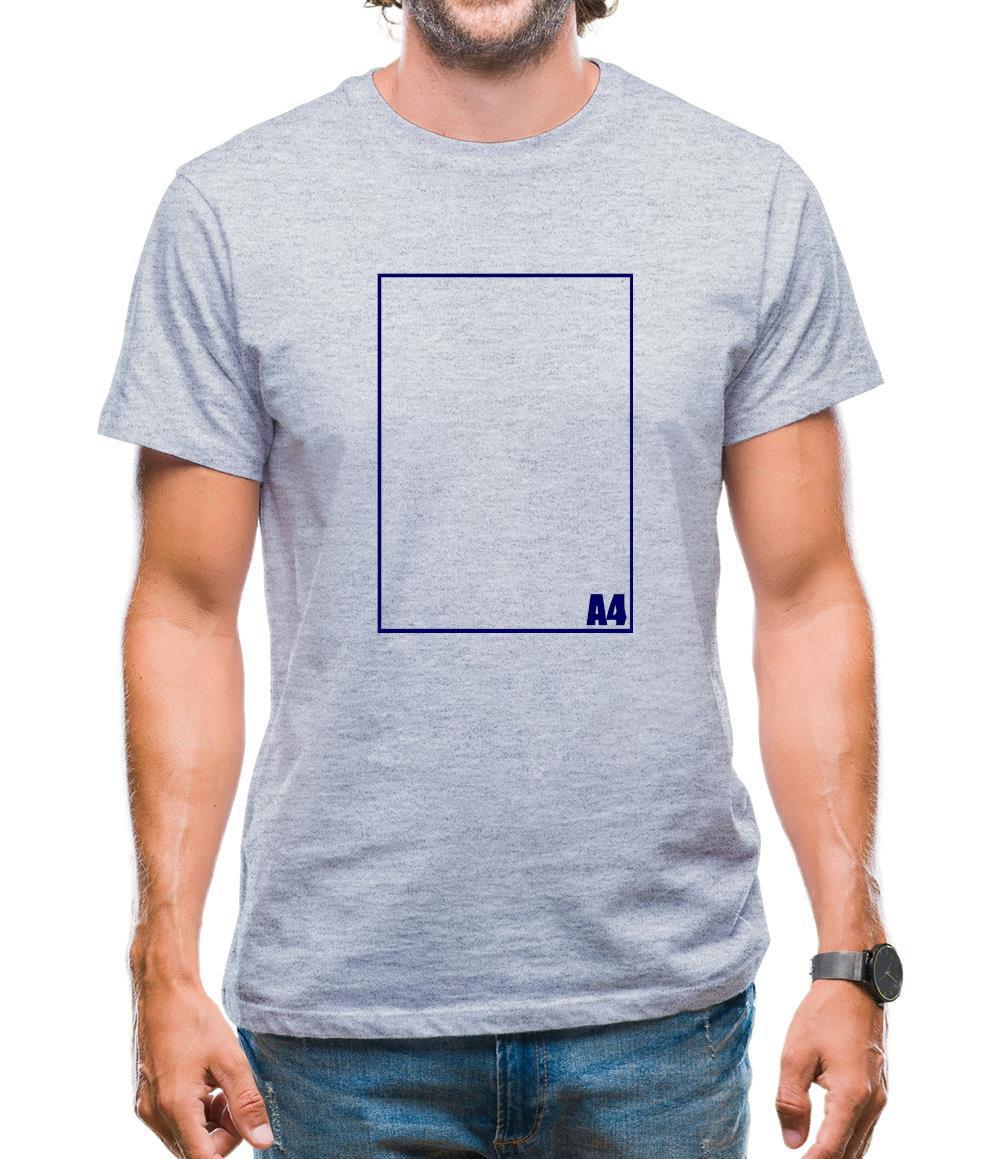 A4 Paper Mens T-Shirt A4 Paper Mens T-Shirt