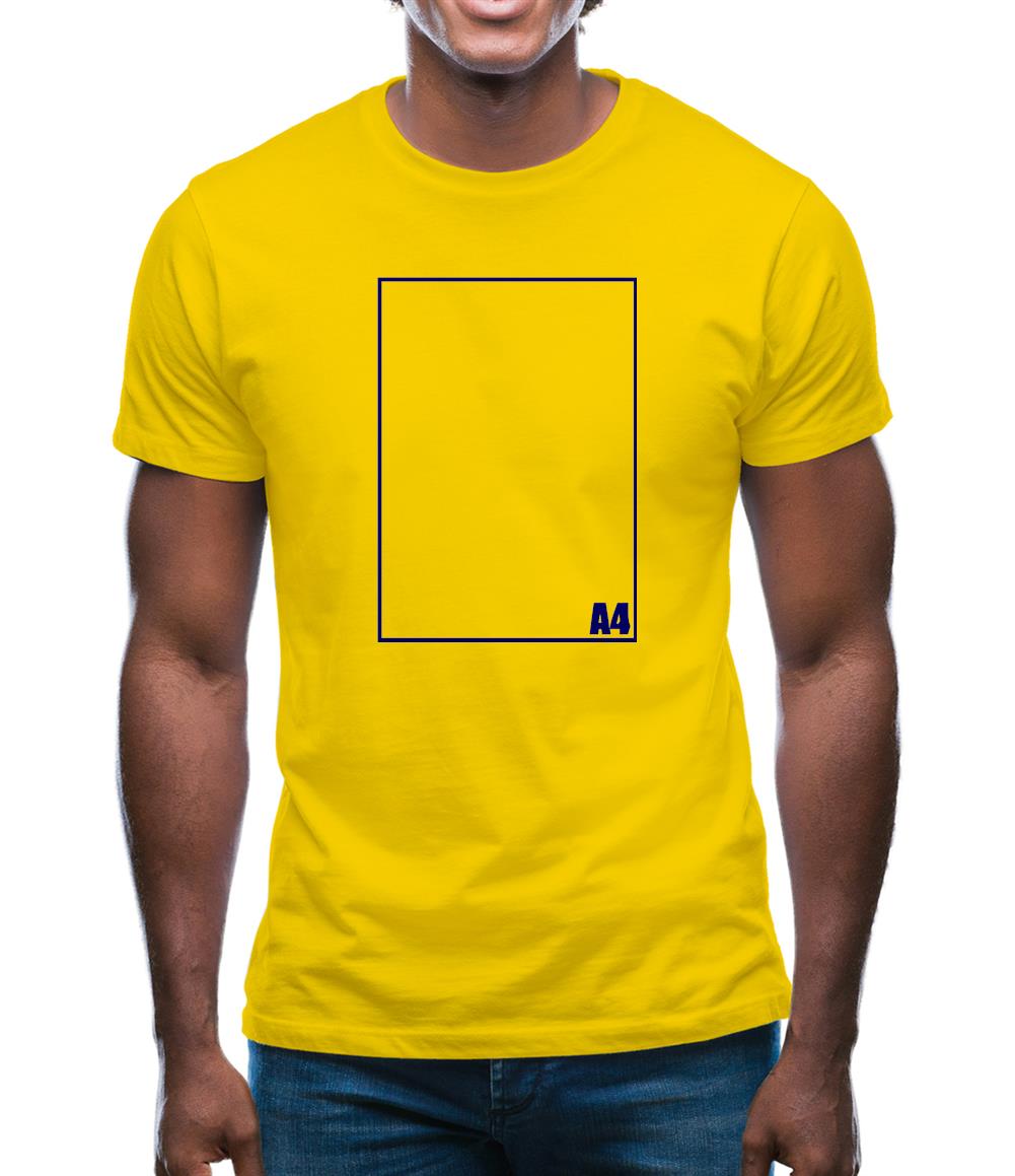 A4 Paper Mens T-Shirt A4 Paper Mens T-Shirt