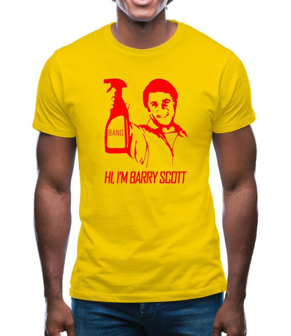 Hi, I'm Barry Scott Mens T-Shirt Hi, I'm Barry Scott Mens T-Shirt