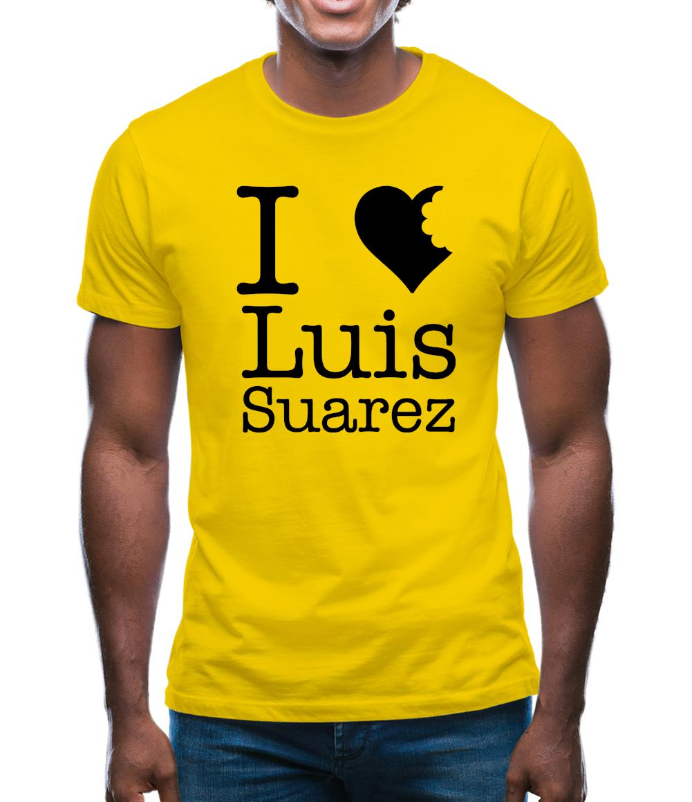 I Heart Luis Suarez Mens T-Shirt I Heart Luis Suarez Mens T-Shirt