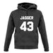 Jagger 43 unisex hoodie Jagger 43 unisex hoodie