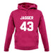 Jagger 43 unisex hoodie Jagger 43 unisex hoodie
