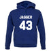 Jagger 43 unisex hoodie Jagger 43 unisex hoodie