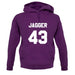 Jagger 43 unisex hoodie Jagger 43 unisex hoodie