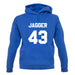 Jagger 43 unisex hoodie Jagger 43 unisex hoodie