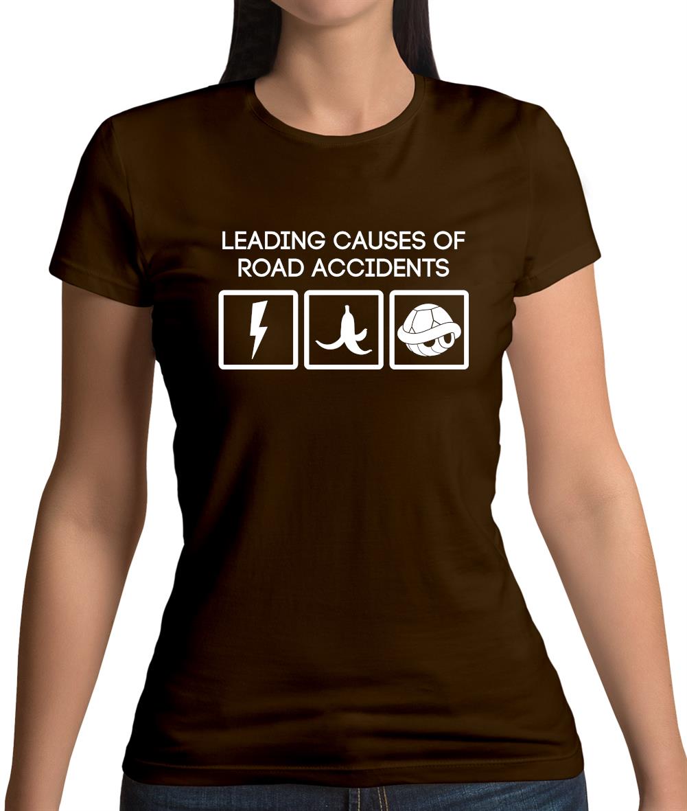 Leading Cause Of Road Accidents Womens T-Shirt Leading Cause Of Road Accidents Womens T-Shirt
