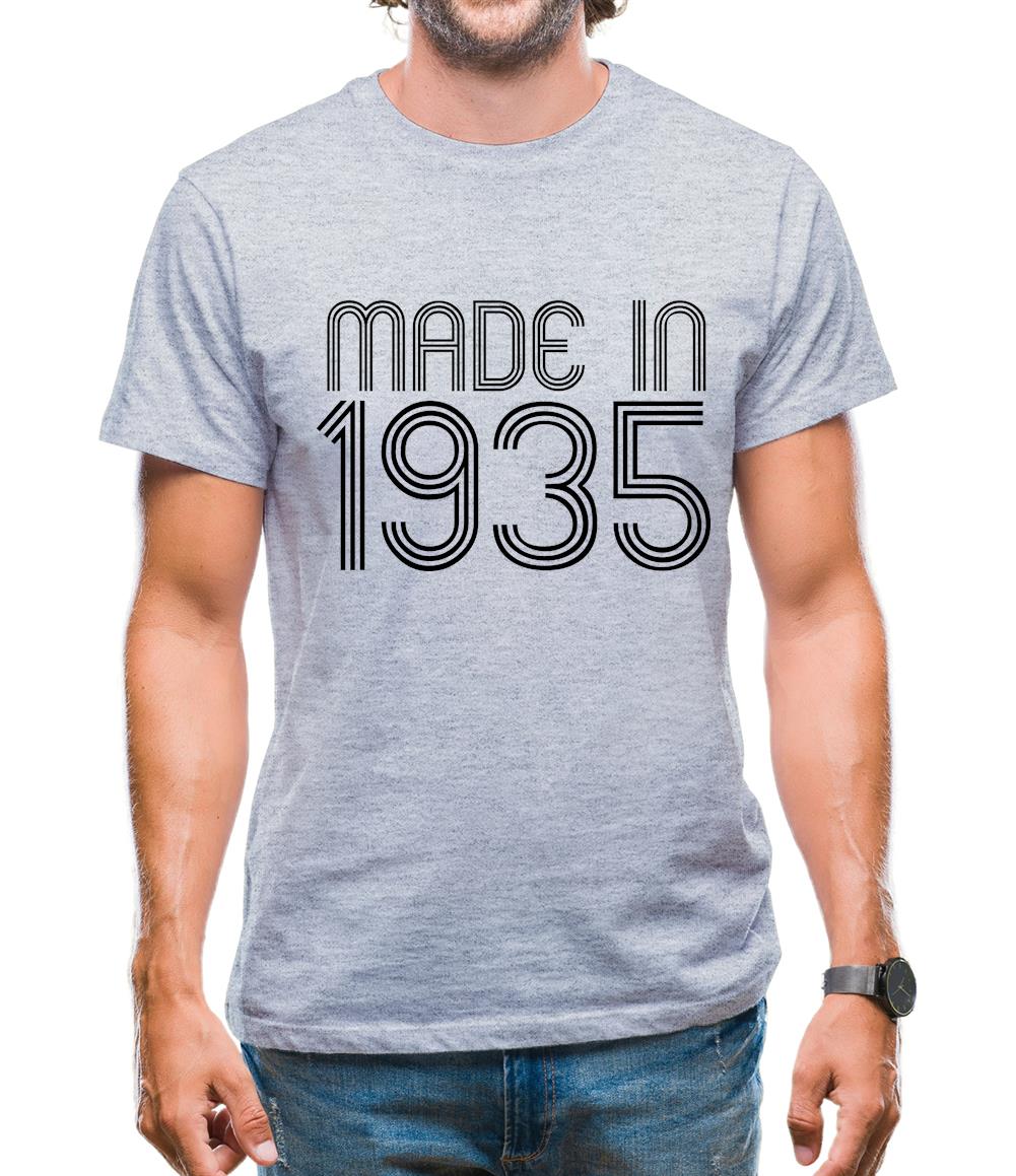 Made In 1935 Mens T-Shirt Made In 1935 Mens T-Shirt