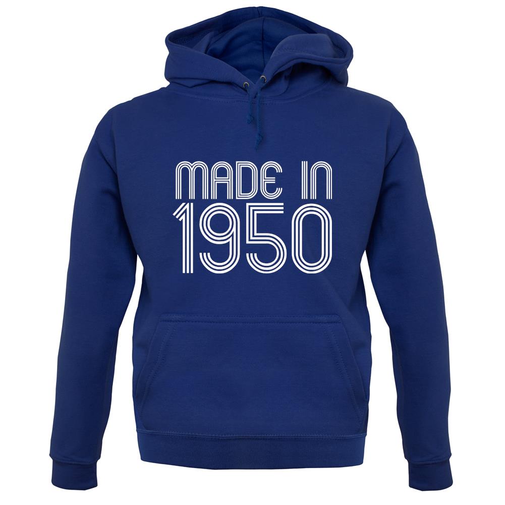 Made In 1950 unisex hoodie Made In 1950 unisex hoodie