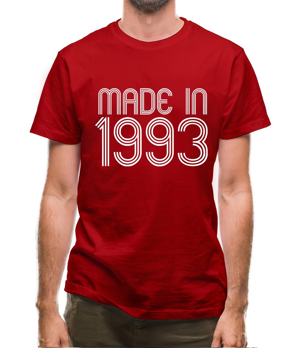 Made In 1993 Mens T-Shirt Made In 1993 Mens T-Shirt