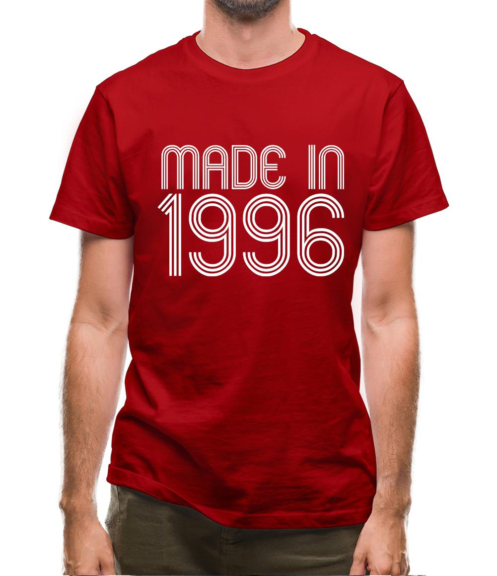 Made In 1996 Mens T-Shirt Made In 1996 Mens T-Shirt