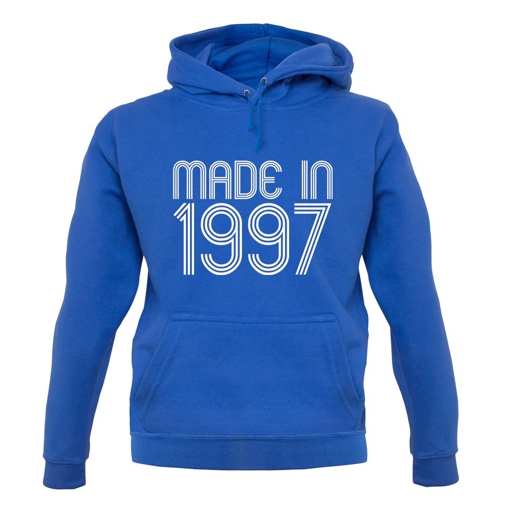 Made In 1997 unisex hoodie Made In 1997 unisex hoodie