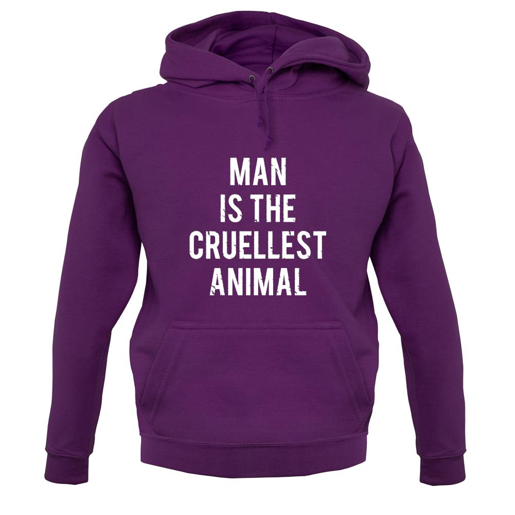 Man Is The Cruellest Animal unisex hoodie Man Is The Cruellest Animal unisex hoodie