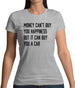 Money Can't Buy Happiness It Can Buy A Car Womens T-Shirt Money Can't Buy Happiness It Can Buy A Car Womens T-Shirt