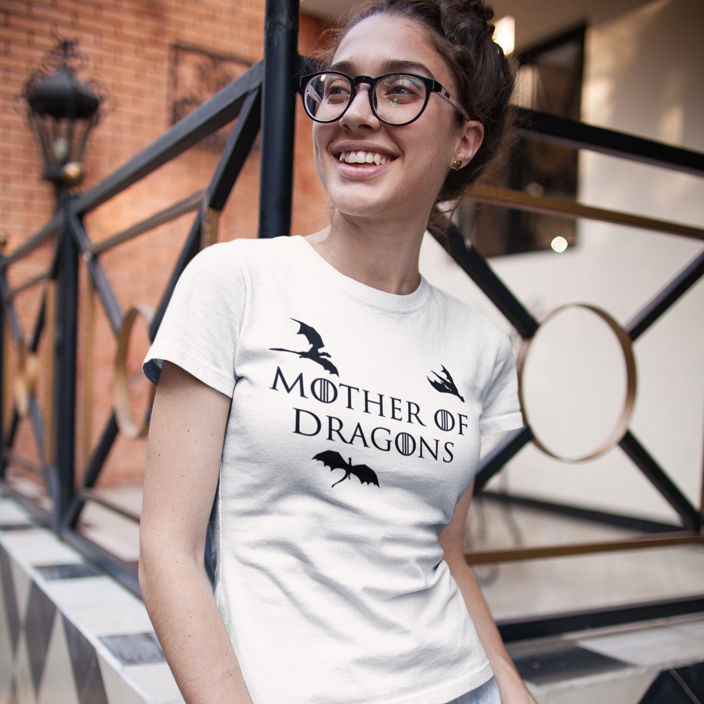 Mother Of Dragons Womens T-Shirt Mother Of Dragons Womens T-Shirt
