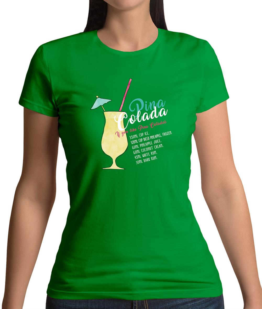 Pina Colada Womens T-Shirt Pina Colada Womens T-Shirt
