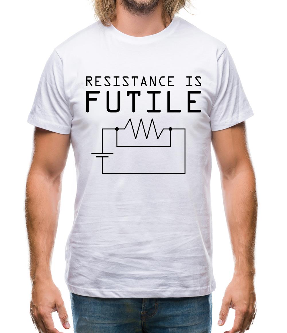 Resistance Is Futile Mens T-Shirt Resistance Is Futile Mens T-Shirt