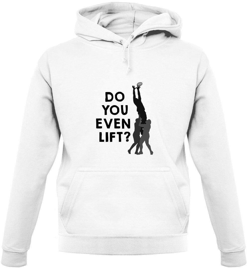 Do You Even Lift (Rugby Lineout) Unisex Hoodie