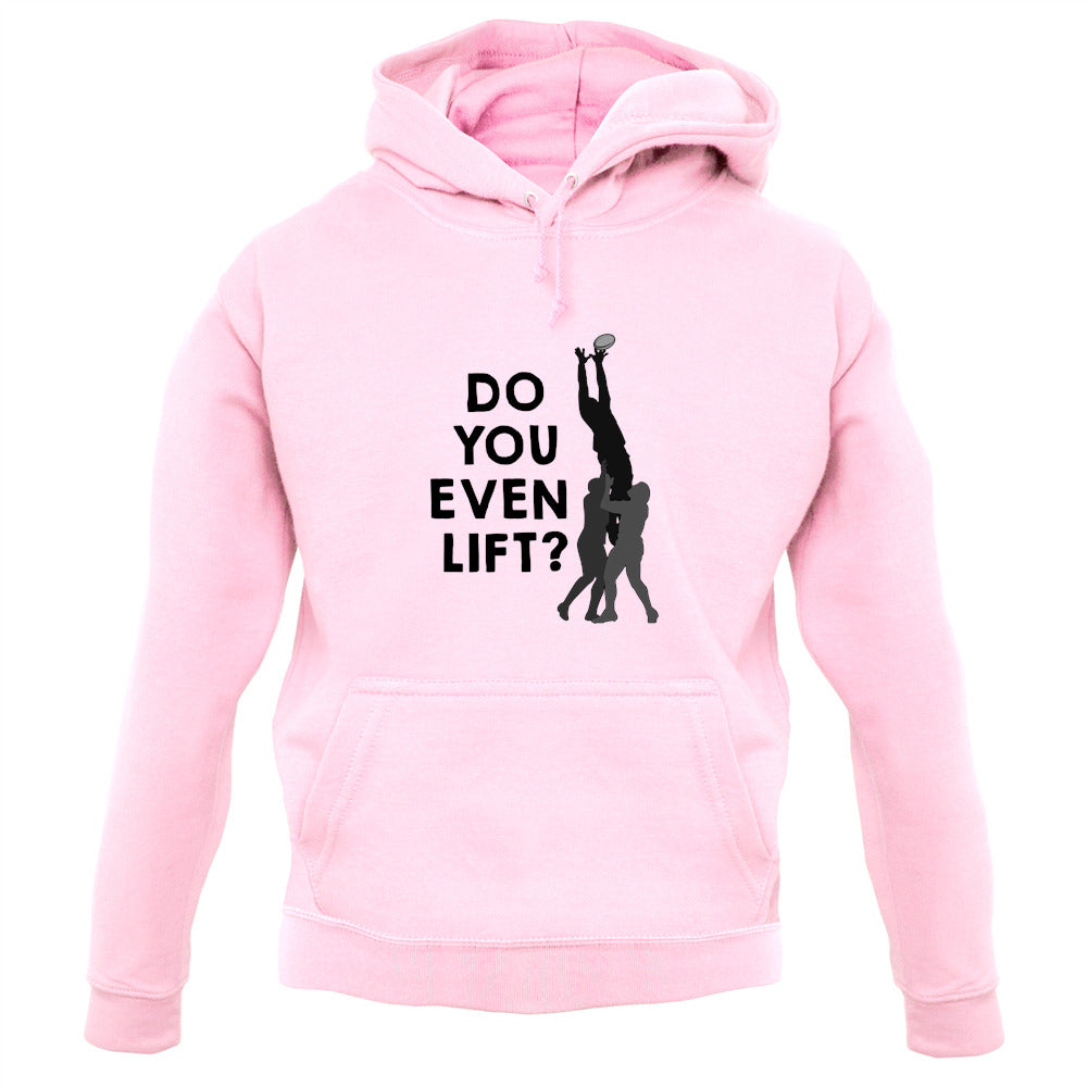 Do You Even Lift (Rugby Lineout) Unisex Hoodie