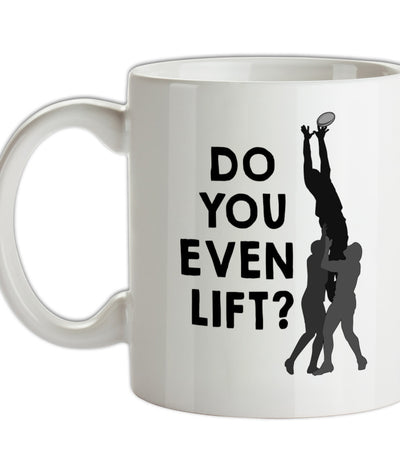 Do You Even Lift (Rugby Lineout) Ceramic Mug