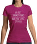 I'm Not Superstitious Womens T-Shirt