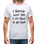 I Solemnly Swear That I Am About To Get Food Mens T-Shirt