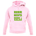 Beer = Salad Unisex Hoodie