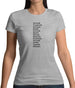 13 Doctors Womens T-Shirt