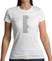 13 Doctors Womens T-Shirt