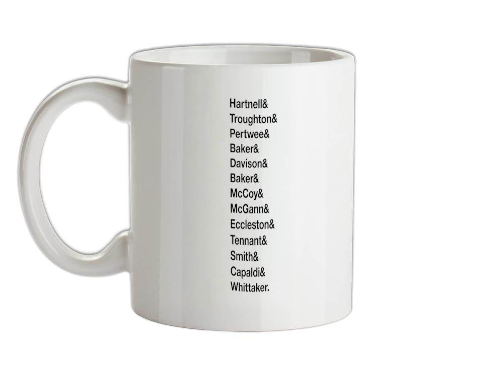 13 Doctors Ceramic Mug