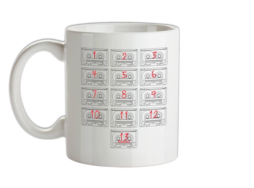 13 Tapes Ceramic Mug