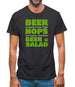 Beer = Salad Mens T-Shirt