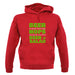 Beer = Salad Unisex Hoodie