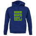 Beer = Salad Unisex Hoodie